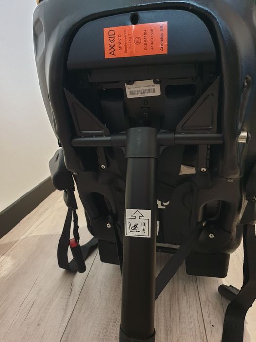 Fotelik Axkid Minikid 2.0 czarny + gratis lusterko