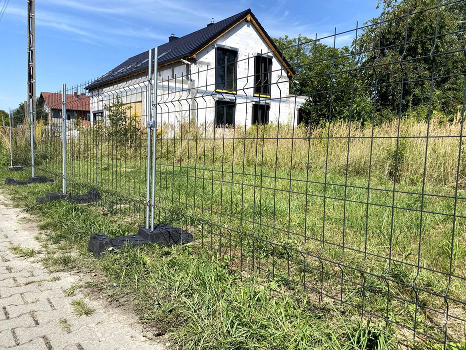 Ogrodzenia tymczasowe budowlane zabezpieczenie budowy panel Ażurowy