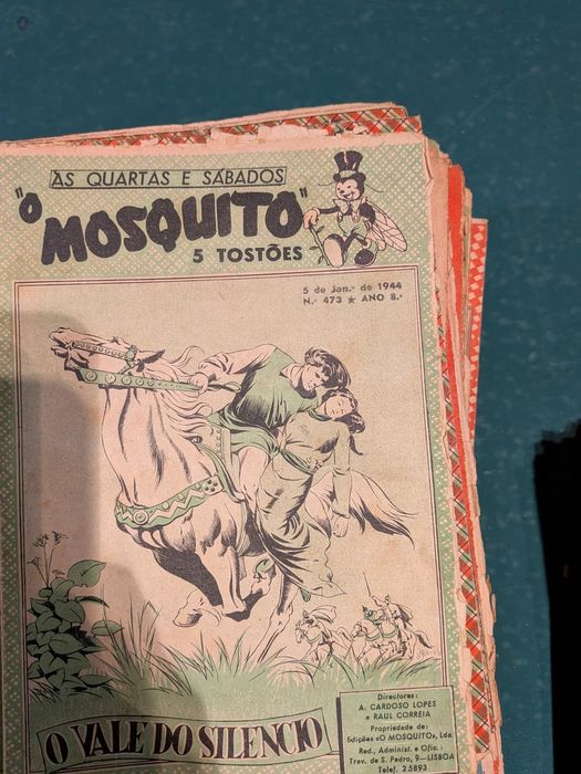 Coleção O Mosquito (1942-1961) | Banda Desenhada Antiga