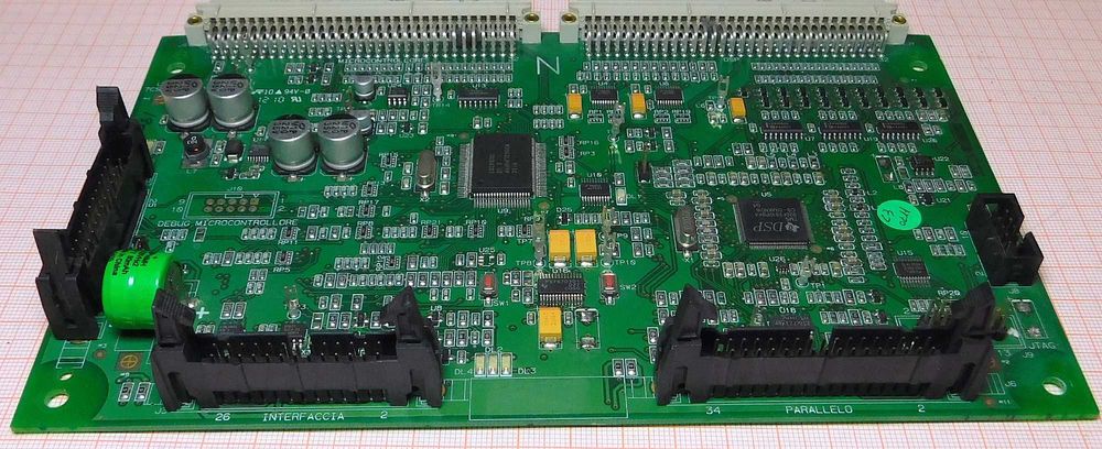 Moduł elektroniczny z TMS320F2810PBKA M3062LFGPFP [097]