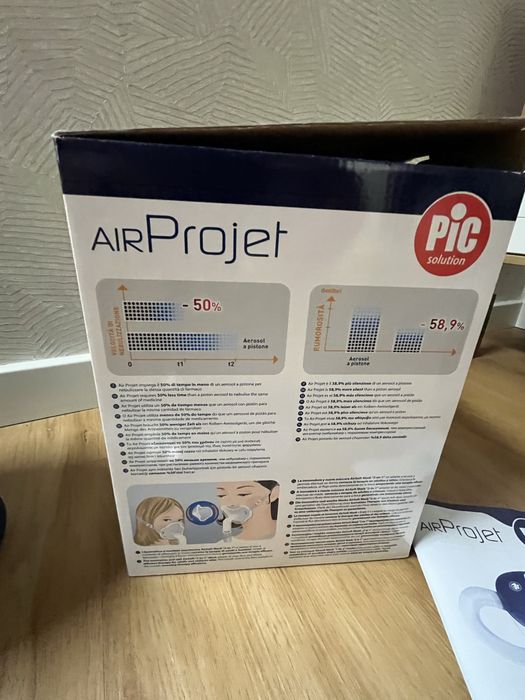 Aparelho de Aerossol Ultrassónico - Pic Solution AirProjet