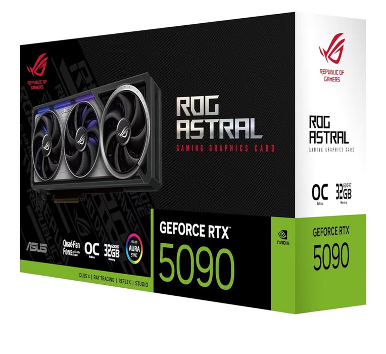 ASUS ROG Astral GeForce RTX 5090 32 GB GDDR7 OC Edition