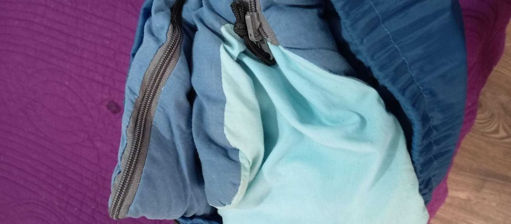 Pack Saco-Cama Quechua S15 + Esteira Quechua