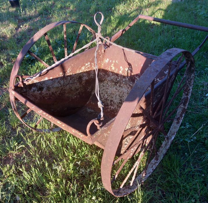 Taczka do betonu, taczka japonka