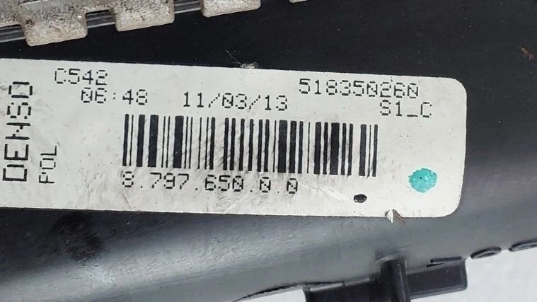 Radiador de água FIAT 500 (312_)