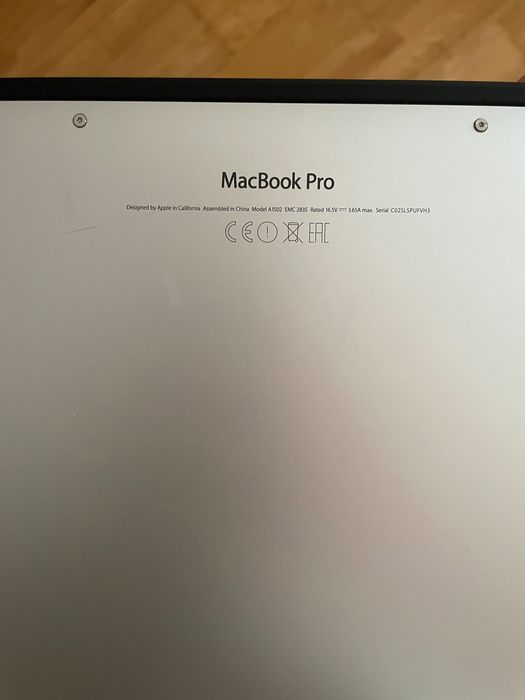 Macbook pro 2015