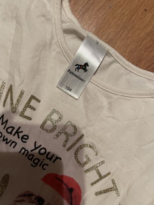 Bluzka świateczna 134 c&a