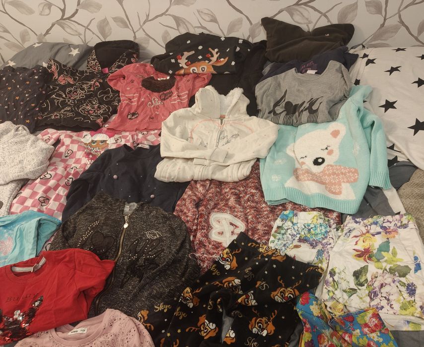 MEGA paka dla dziewczynki 122/128