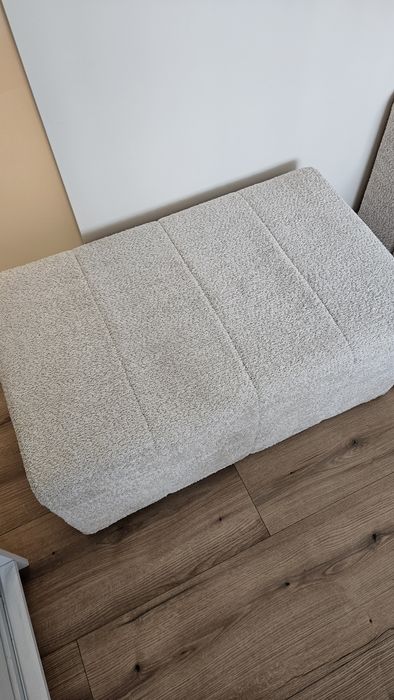 Pufa beżowa NOWA