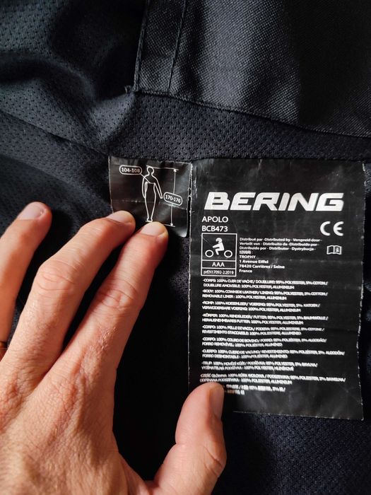 Bering Apolo casaco de mota