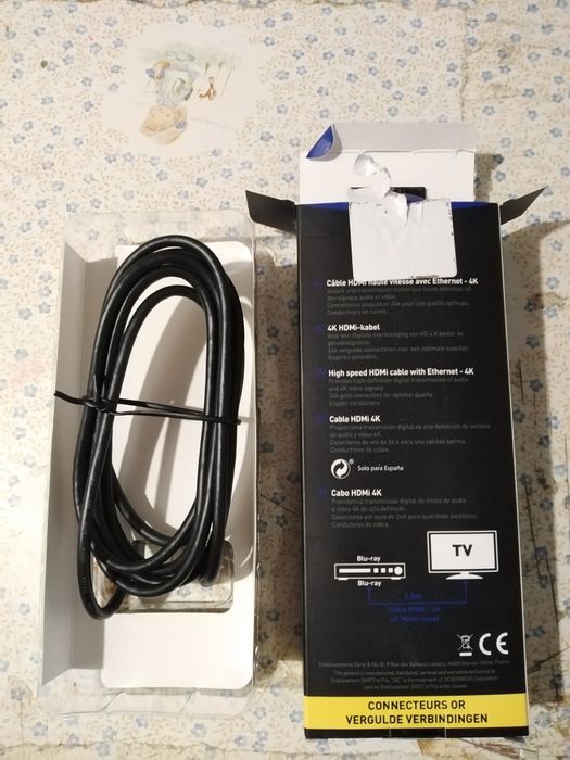 Vendo cabo novo hdmi 4k
