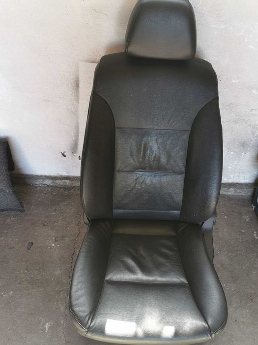 Fotele BMW E61 Skóra elektryczne z pamięcią