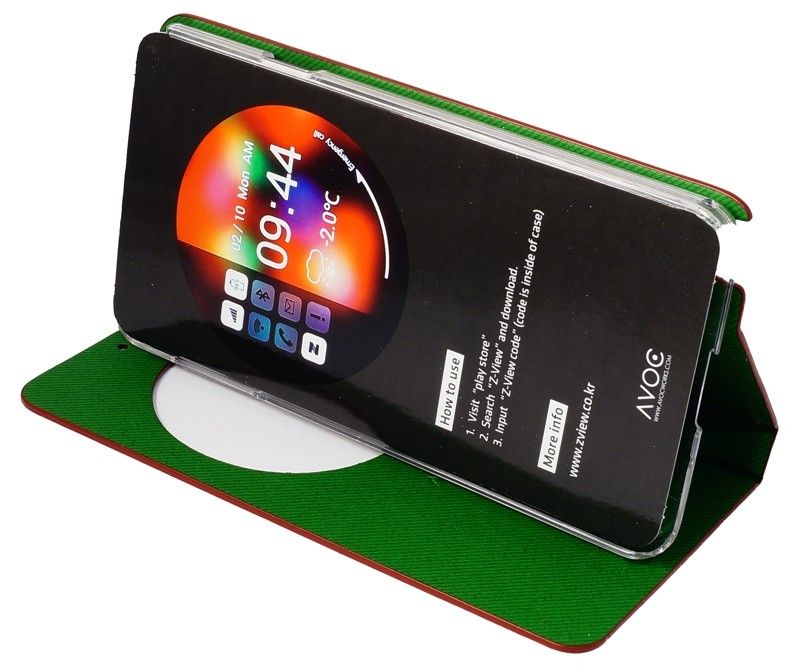 Avoc Z-View Nuovo Diary Samsung Galaxy Note 3 Dark Red