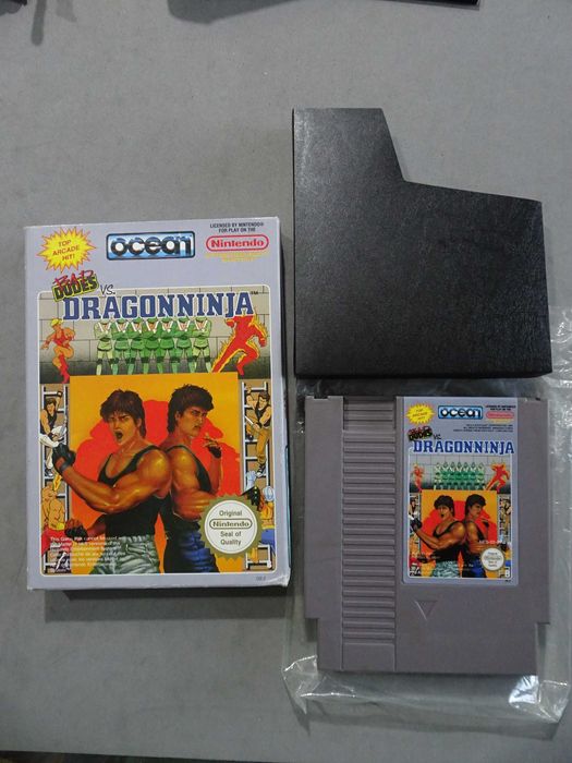 Jogo Bad Dudes Vs DragonNinja Nintendo NES