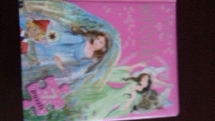 Książka Wróżki Puzzle układanka Bajki