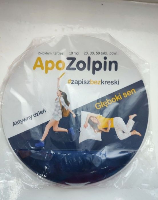 Podkładka pod mysz z poduszeczką pod nadgarstek