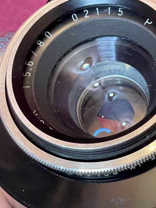 Объектив JANPOL COLOR wzfo  1:5,6/80 со светофильтрами. made in Poland