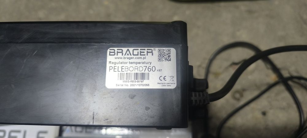 Sterownik kotła na pellet Brager  Pele Bord 760