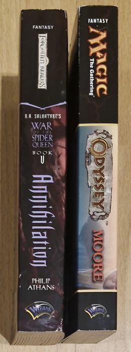 Livros Magic the Gathering e Forgoten Realms