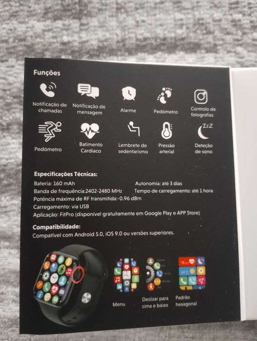 Relógio smartwatch