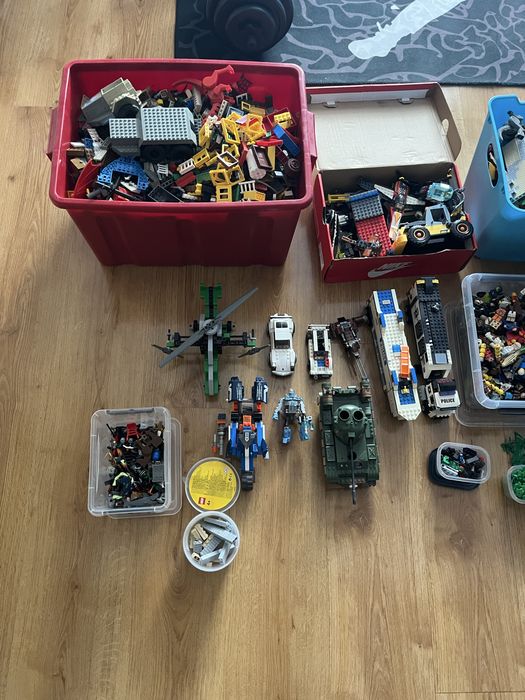 POTĘŻNA Kolekcja LEGO i COBI! Zestawy + MEGA Ilość Klocków luzem i Figurek! OKAZJA