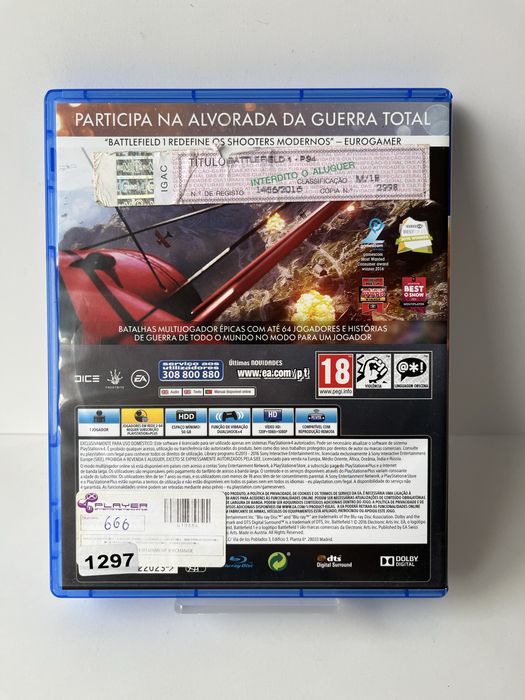 PS4 | Battlefield 1