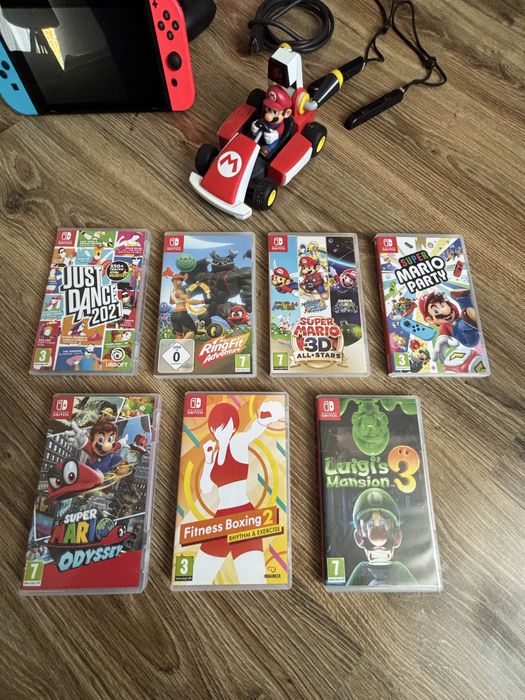 Nintedo switch mega zestaw