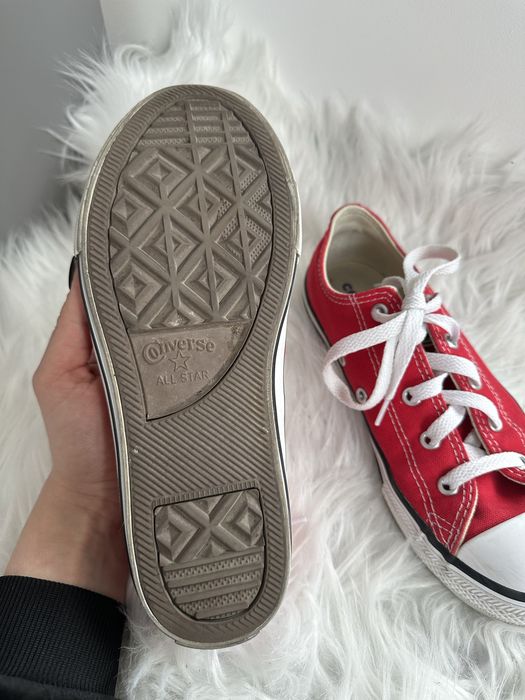 Czerwone trampki Converse
