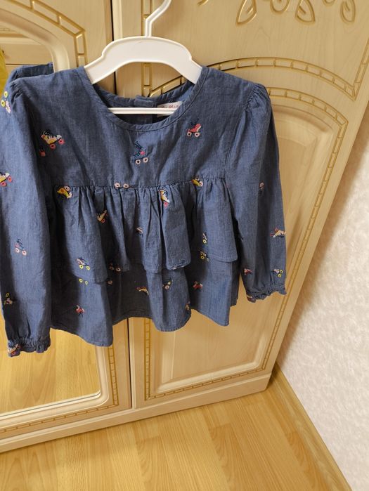 Крутецька блуза м'який джинс