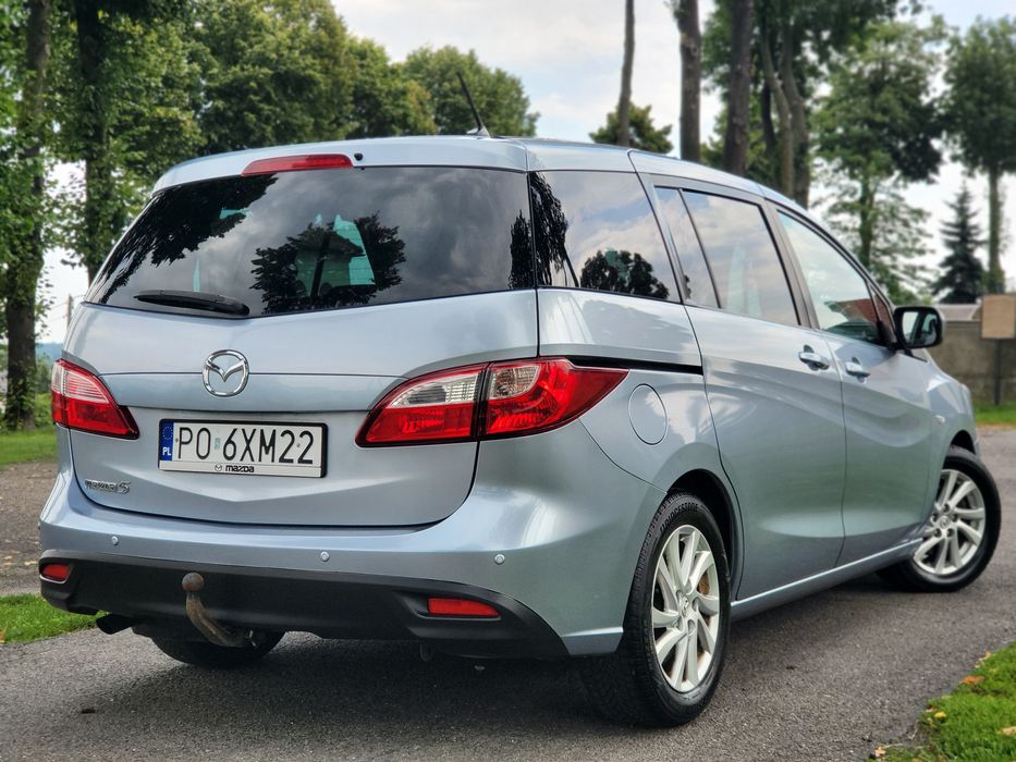 Mazda 5 MK2 1.6 eHDI 115km z 2011r | 7 Osób | Stan Bdb | Navi | Klima Mrozi