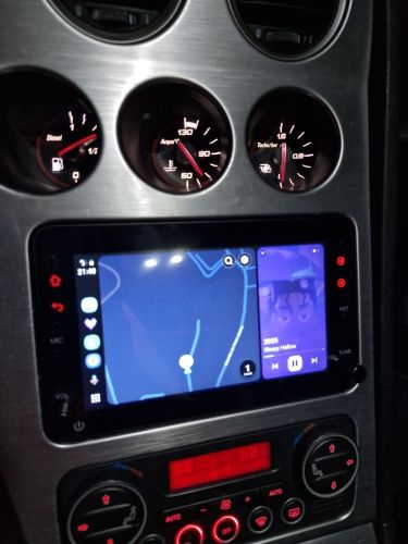 Rádio Android Alfa Romeo 159 Spider Brera 2/32GB Carplay GPS wifi BT