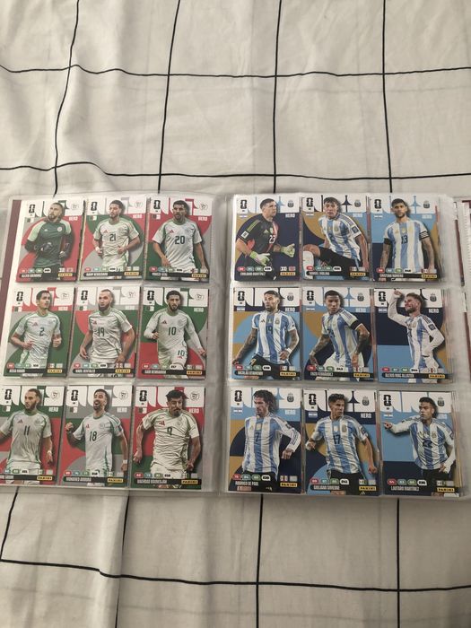 Binder quase completo + extras panini adrenalyn xl fifa world cup 2026 (cartas mundial 2026)