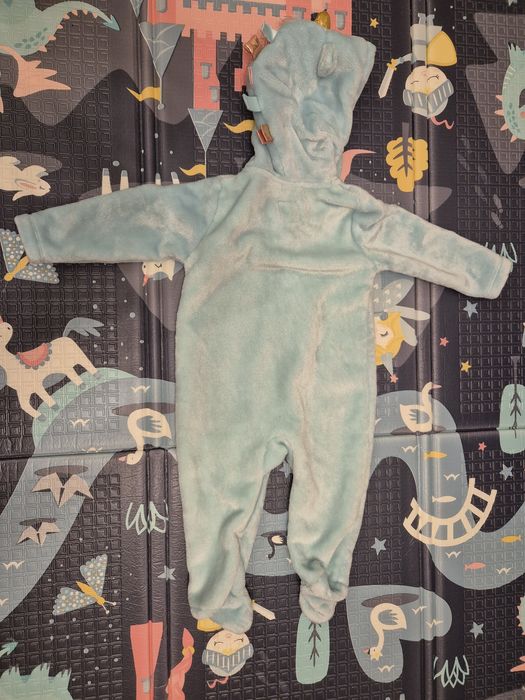 Kombinezon ciepły pajac pajacyk jednorożec Cool Club 74