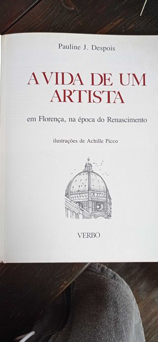 Livro A vida de um artista em Florença, na época do Renascimento