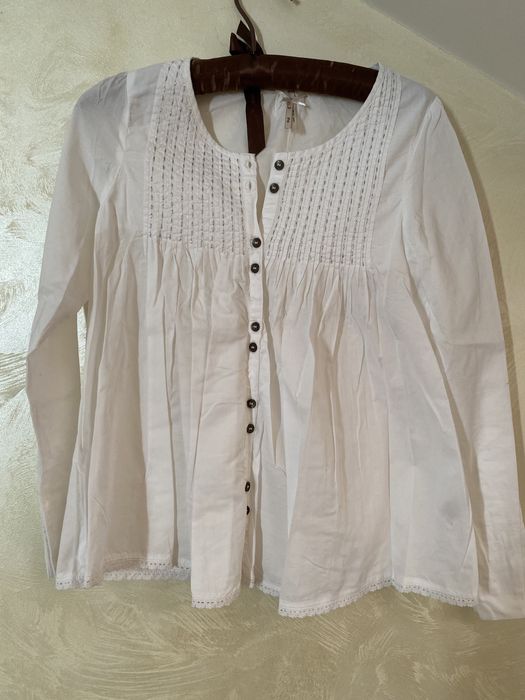 Блузка next біла