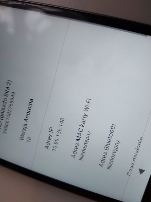 Motorola Gs5 wgrany Android 10, ekran cały, sprawny
