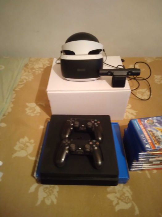 Ps4 kit rv mais camera e jogos