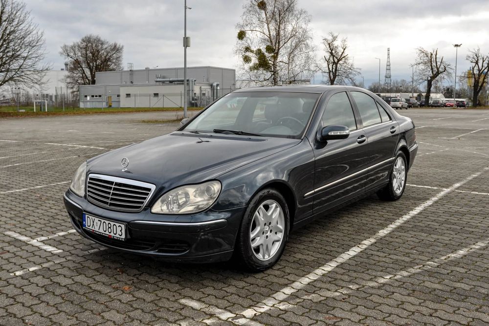 Mercedes-Benz Klasa S 3,2CDI 2004 r. Automat Skóry Lift