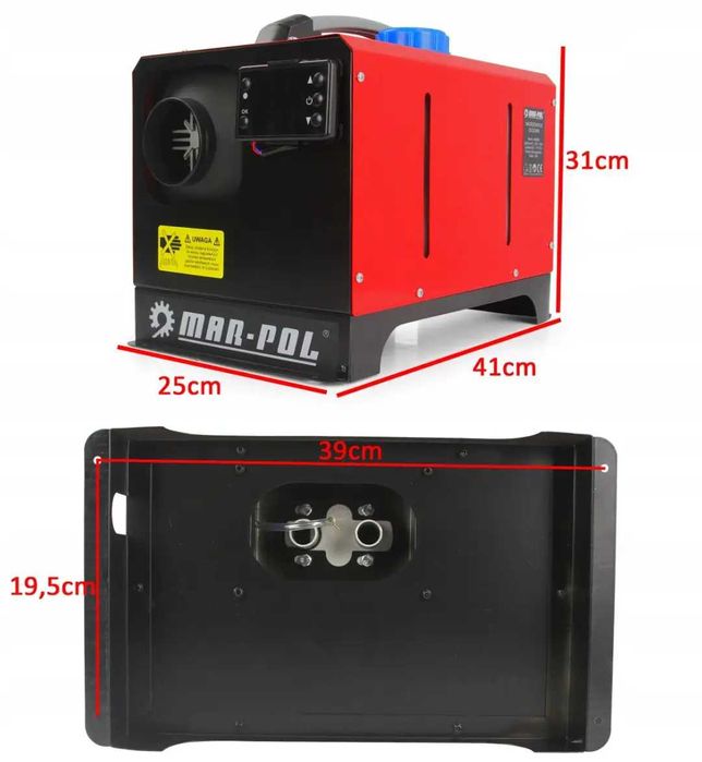 Автономний дизельний обігрівач 12В/220В 8 кВт Автономка для приміщень