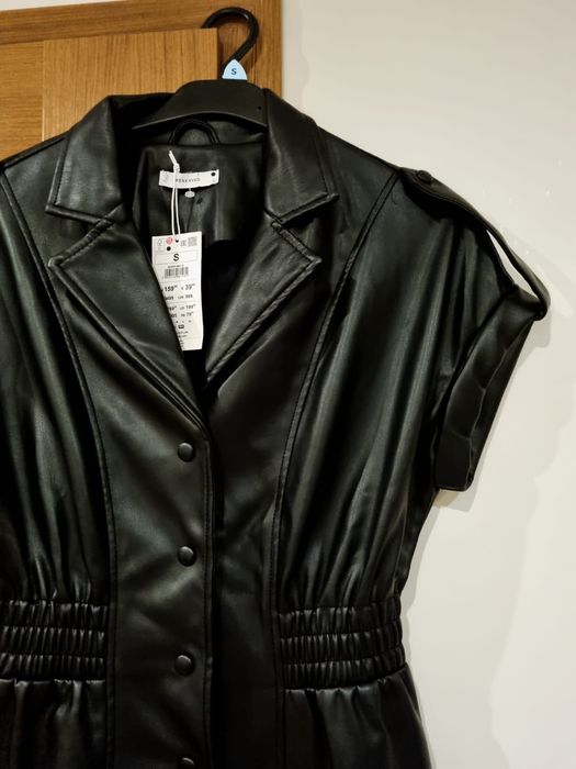 Sukienka skorzana skóra nowa z metką Reserved roz 34/36