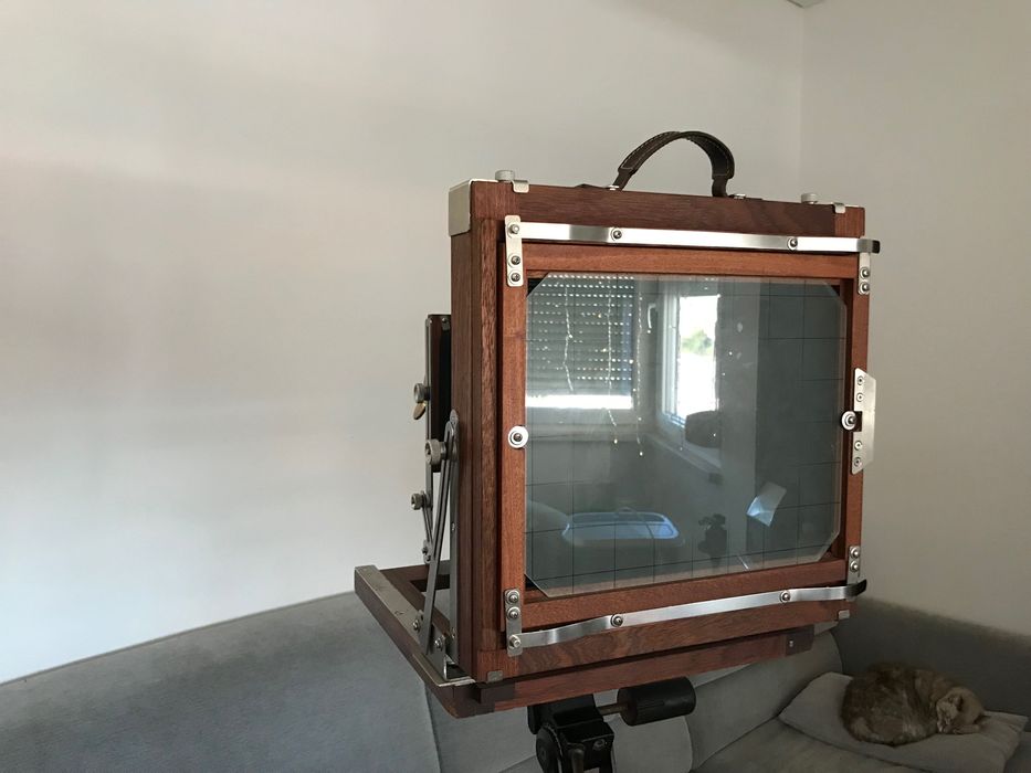 Câmara de grande formato 8x10”