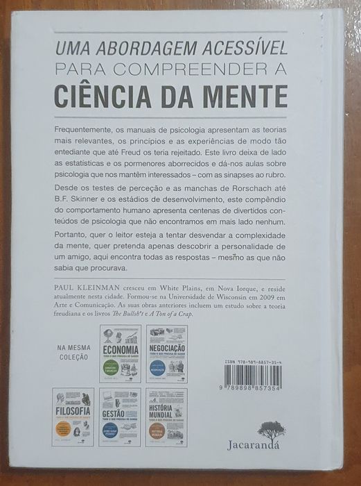 Psicologia Tudo o que precisa de saber