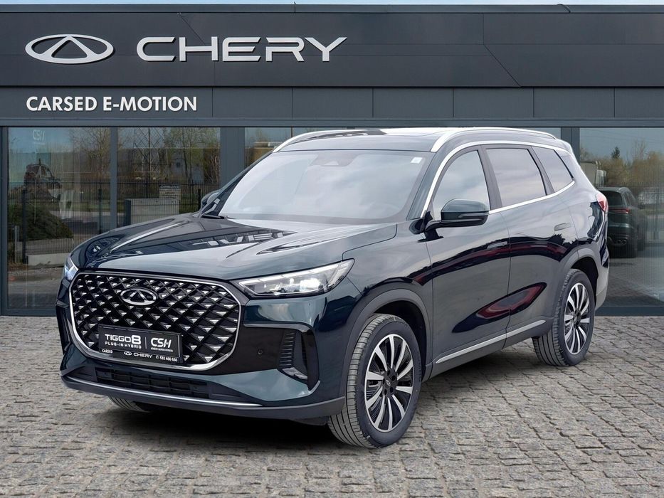 Chery Tiggo 8 Aurora Green 2026 Dostępne od ręki