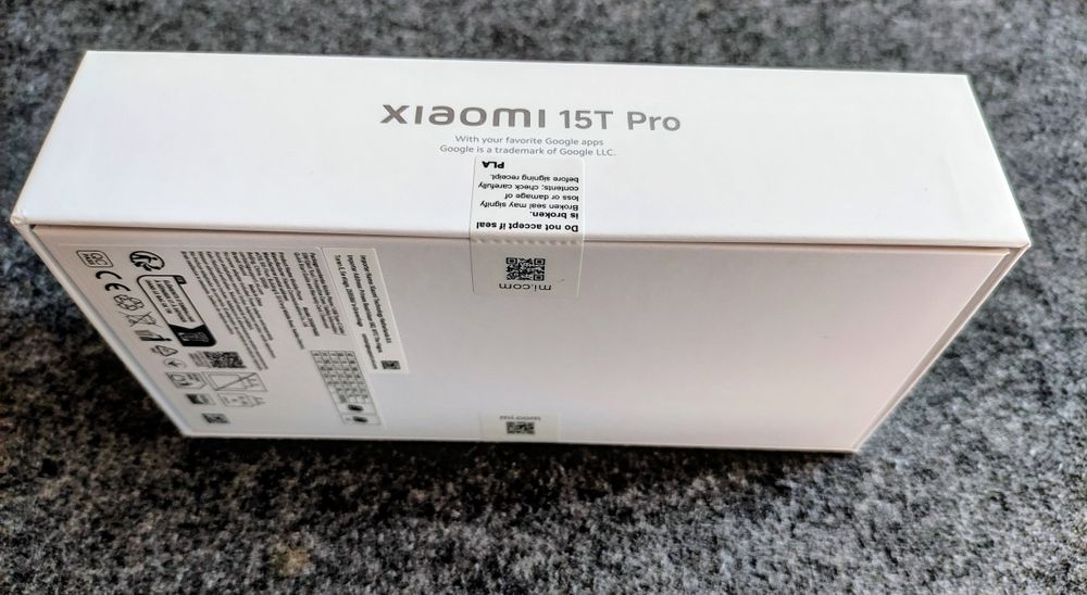 XIAOMI 15T PRO 12GB/512GB - Novo-Selado (Garantia+Fatura+Carregador)