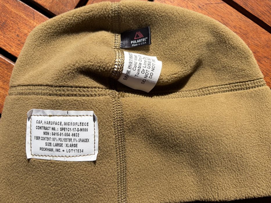 Czapka polarowa Beanie Cap USMC - jak nowa (B)