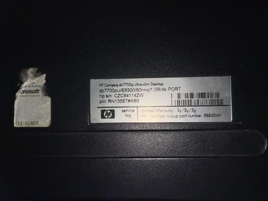 PC Hewlett-Packard