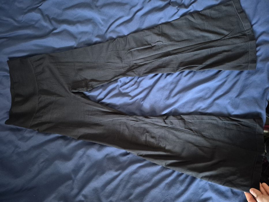 Лосини кльош чорні пуш-ап