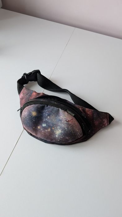 Сумка на пояс, сумка бананка з космічним  принтом