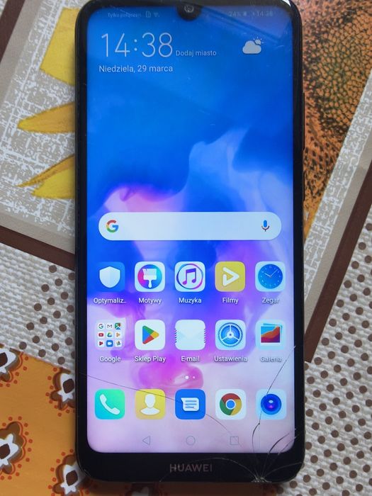 Huawei Y6 2019 sprawny
