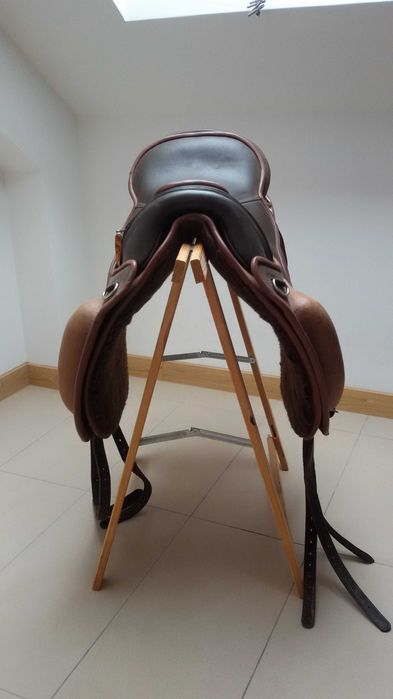 Siodło bezterlicowe Barefoot Barrydale brązowe i osprzęt